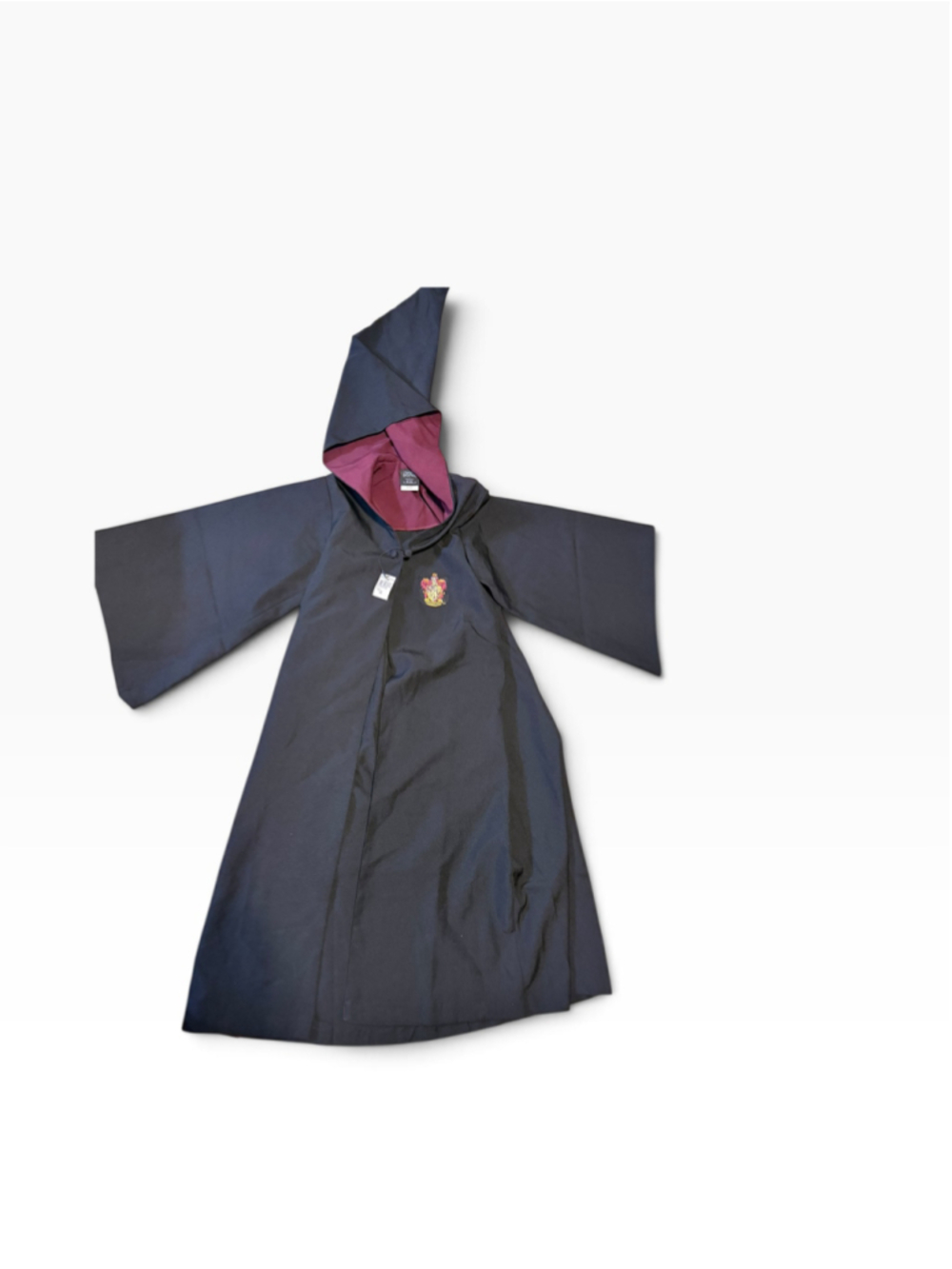 UNISEX Harry Potter Gryffindor Robe Size XXS Black Maroon UNIVERSAL STUDIOS - Picture 6 of 16
